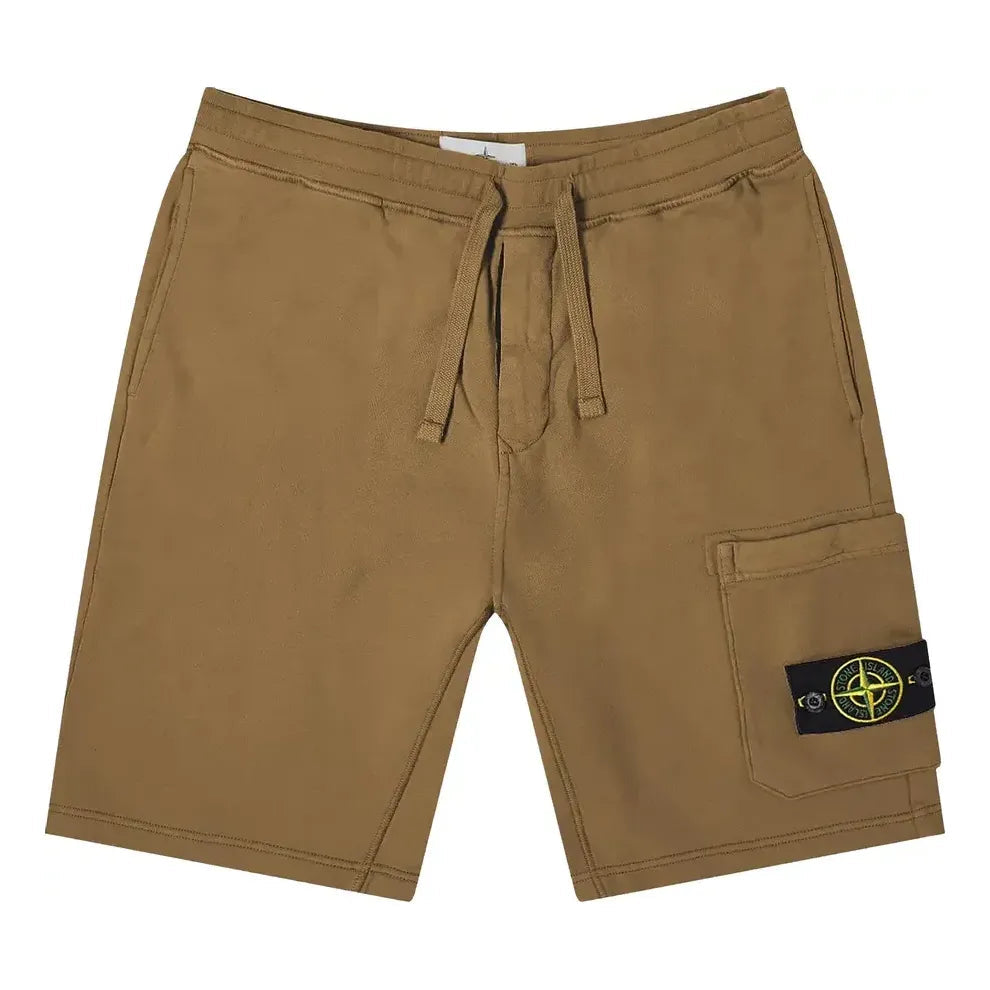 STONE ISLAND Bermuda Cargo Shorts 'Olive' 741564651-V0058