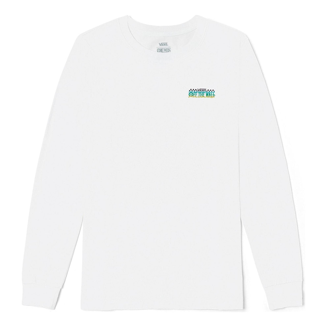 Vans x One Piece Graphic Long Sleeve T-Shirts 'White' VN00038BWHT
