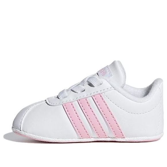 (TD) adidas VL Court 2.0 'White Pink' F36603