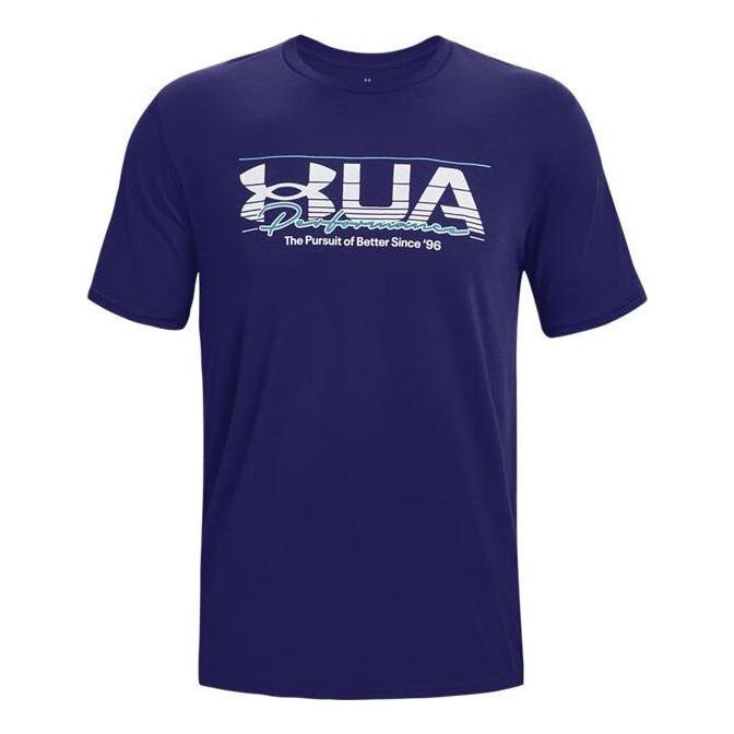 Under Armour Training Graphics T-shirt 'Blue' 1376845-468