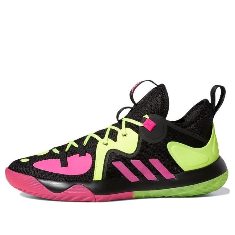 حذاء adidas Harden Stepback 2 'Black Shock Pink Yellow' GZ2955