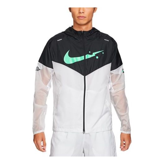 Nike Windrunner Tokyo Zipper hooded Running Sports Jacket White DA4336-100