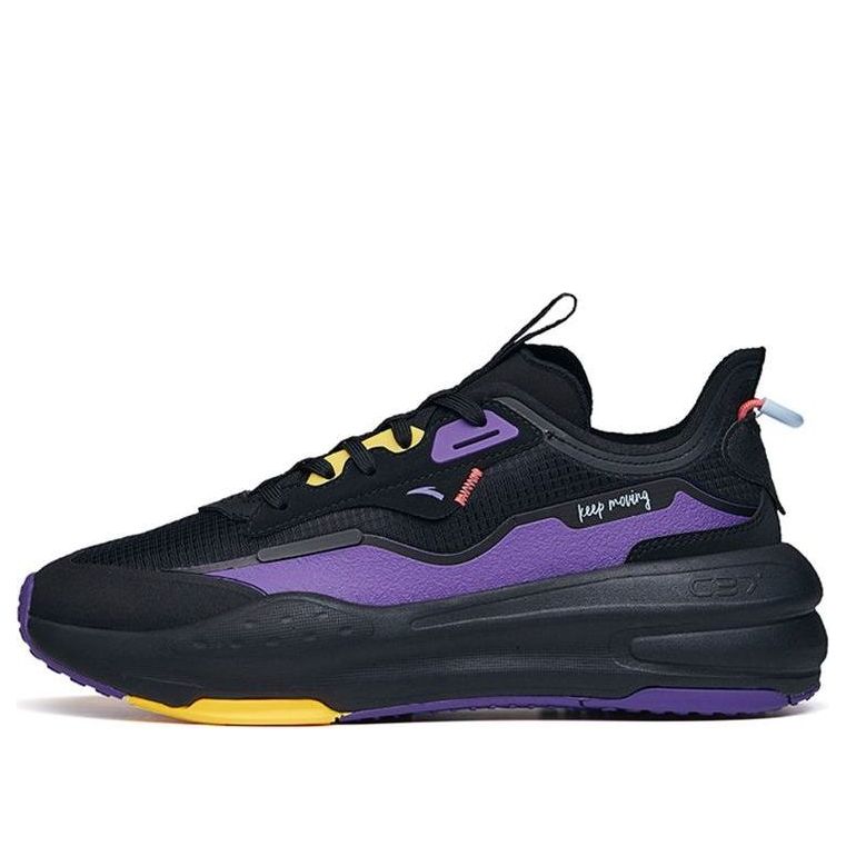 (WMNS) ANTA C37 Low 'Black Purple Yellow' 922128081-10
