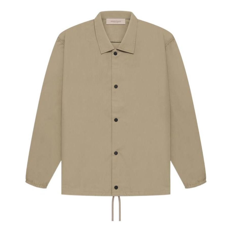 Fear of God Essentials SS22 1977 Coaches Jacket Oak FOG-SS22-929