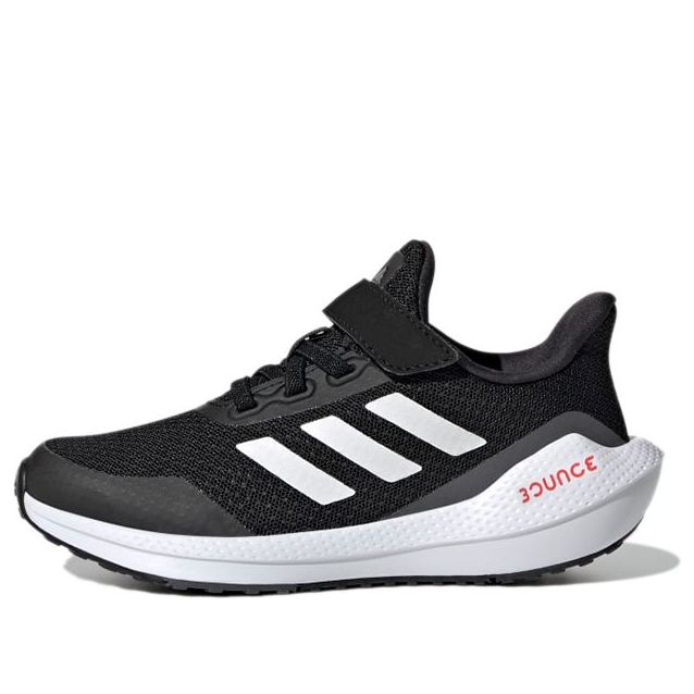 (GS) adidas EQ21 Run Bounce 'Black White' GZ5984