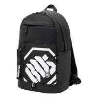 Li-Ning BadFive Logo Training Backpack 'Black White' ABSR378-1