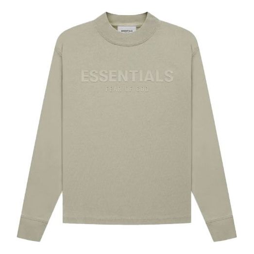 (GS) Fear of God Essentials FW21 L/S Tee Pistachio FOG-FW21-059