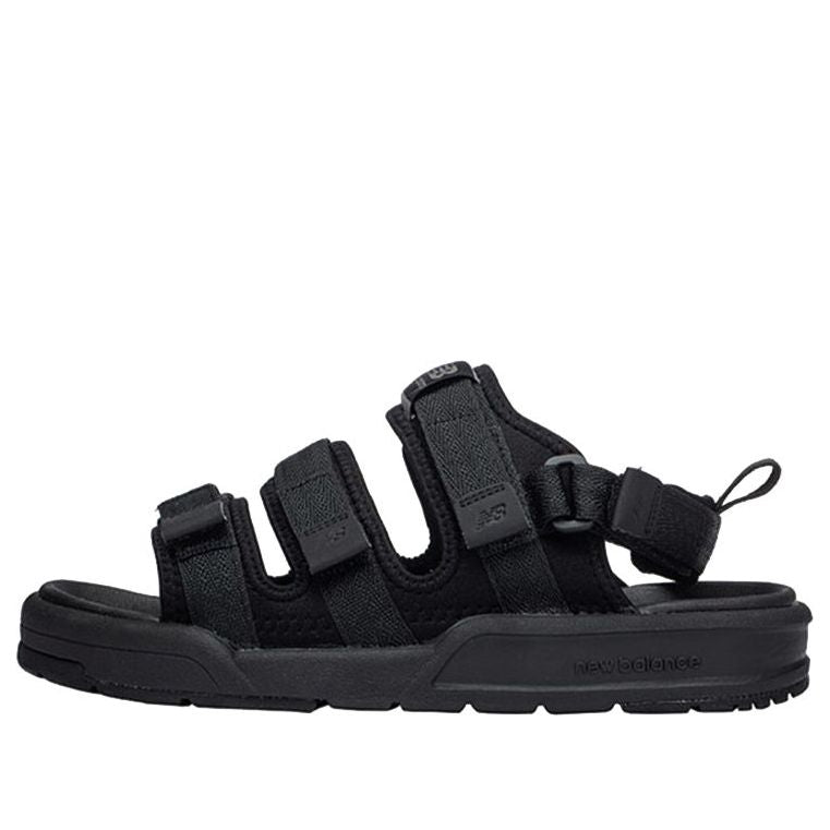 New Balance Velcro Unisex Black Sandals SD3205BBW