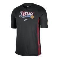 Nike Philadelphia 76ers 2025/26 Hardwood Classics NBA Dri-FIT T-Shirt 'Black' HQ6399-010