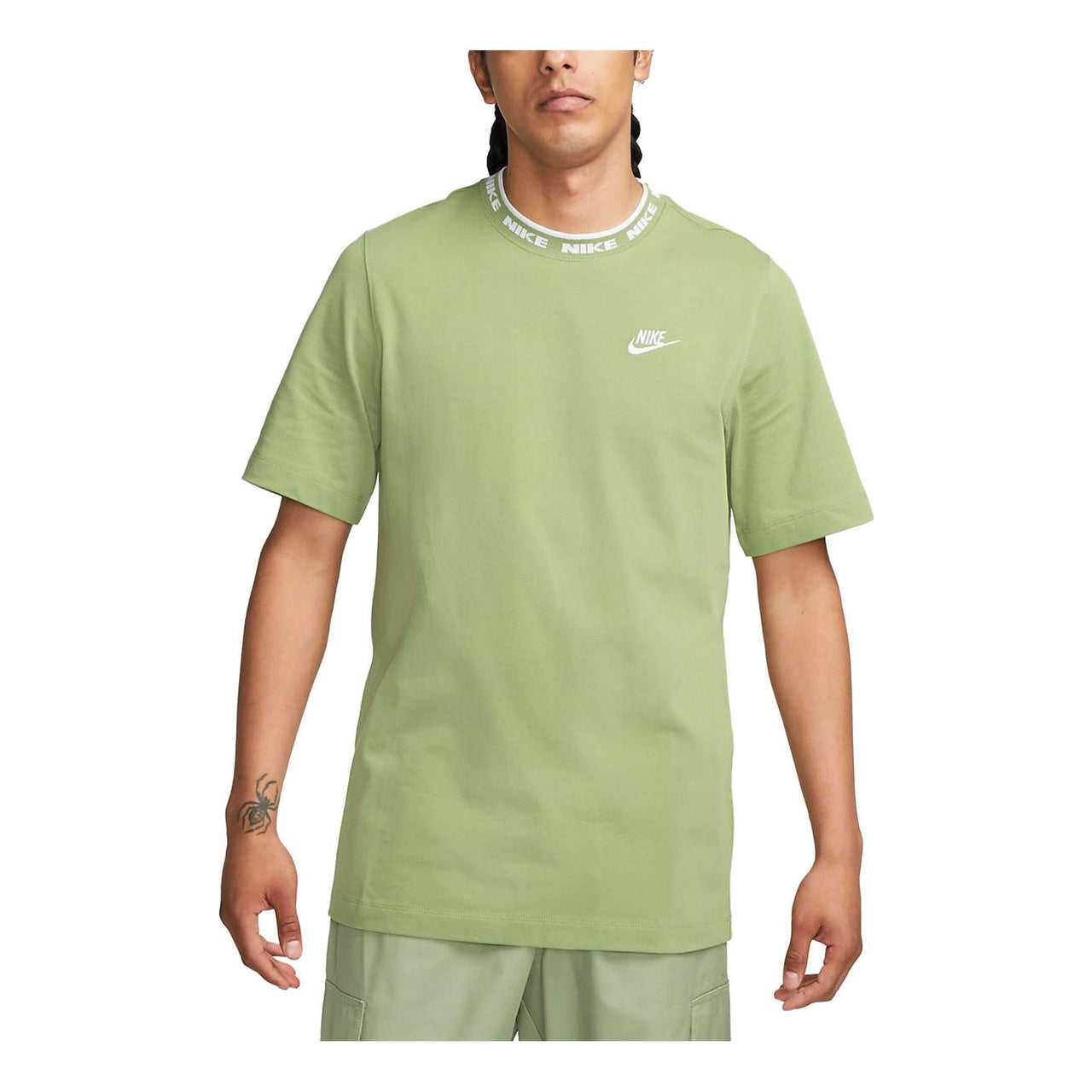 Nike Club Short Sleeve Tops 'Green' FB7310-386