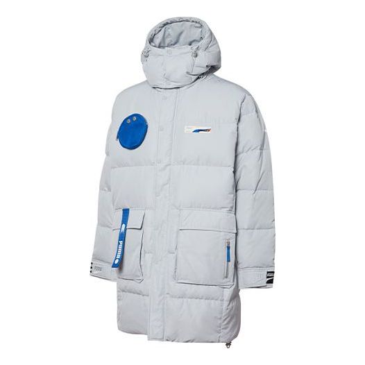 PUMA X Roaringwild Long Down Jacket 'White' 532588-71