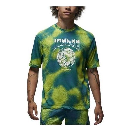 Air Jordan Sport Graphic T-Shirt 'Mardi Gras Pine Green' FB7448-441