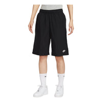(WMNS) Nike Sportswear Mid-Rise Loose Knee-Length Shorts 'Black Sail' IH8465-010