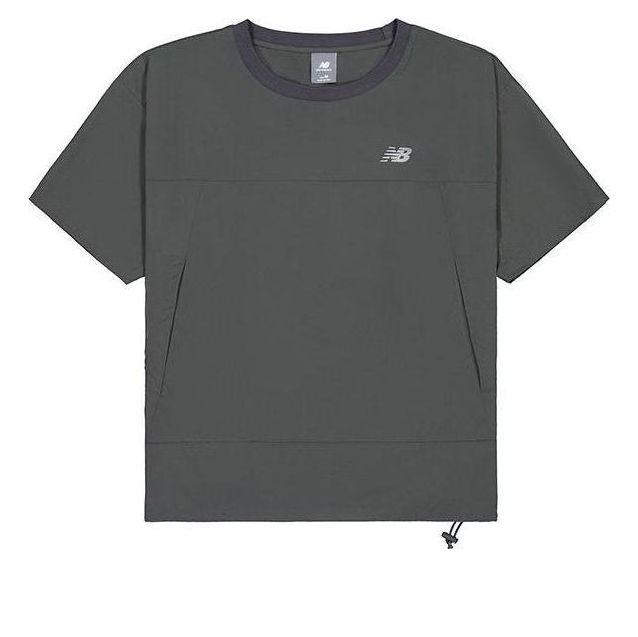 (WMNS) New Balance Mini Logo T-shirt 'Grey' AWT42303-ACK