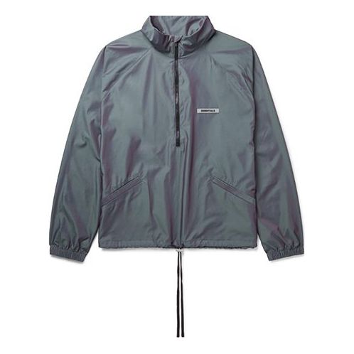 Fear of God Essentials 3M Reflective Half Zipper Interchange Jacket 'Multi-Color' EESSJKHAET20NF