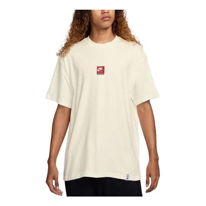 Nike AS U NSW TEE M90 OC SOLE FOOD T-Shirt Asia Sizing 'Beige' HJ0769-133