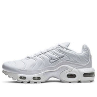 (GS) Nike Air Max Plus 'White Metallic Silver' CW7044-100