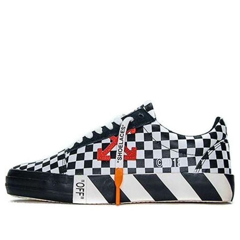 Off-White Vulc Low Top 'Checkered Black White' OMIA085E183510019900