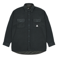 Palace FW21 ULTIMO Polar Grid Overshirt 'Black' P21SHT022