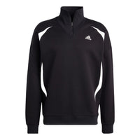 adidas Logo Colorblock Quarter Zip Jacket IC3698