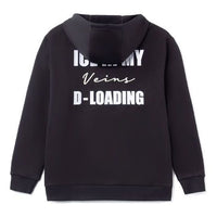 Li-Ning Wade Series Fleece Lined Stay Warm Loose Pullover 'Black' AWDR845-1