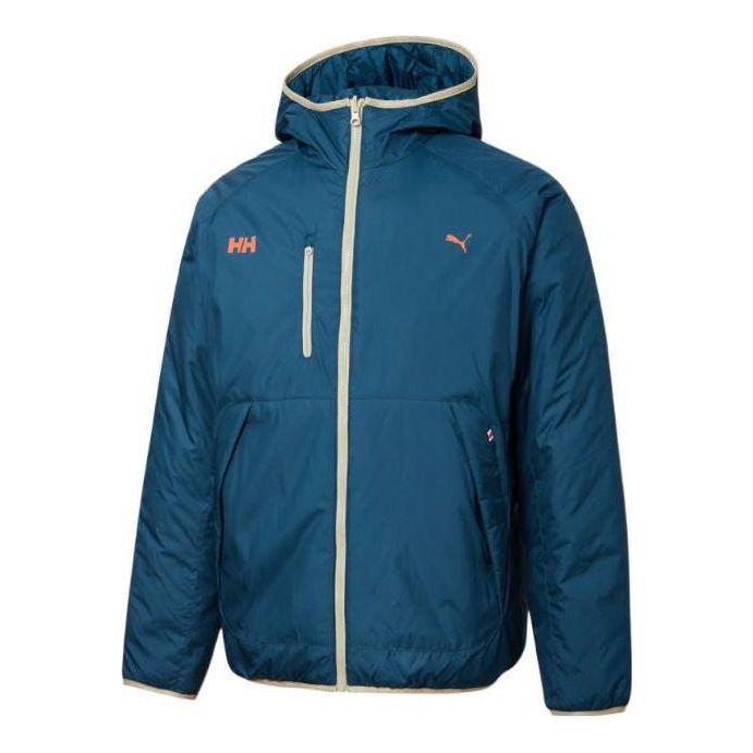 PUMA Reversible Padded X Helly Hansen Coat Jacket 'Blue' 532841-65