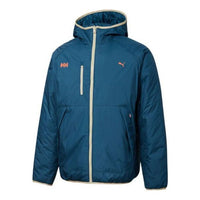 PUMA Reversible Padded X Helly Hansen Coat Jacket 'Blue' 532841-65