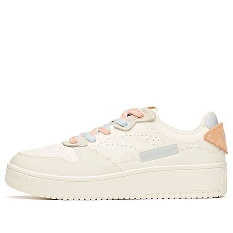 (WMNS) ANTA Life Series Sneakers 'White Orange Blue' 922118018-3