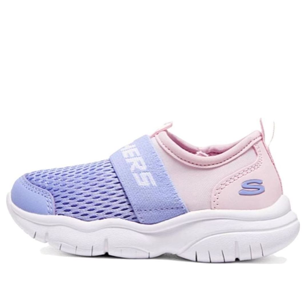 (GS) Skechers Slip-On Comfy Shoes 'Purple Pink' 302579N-PKLV