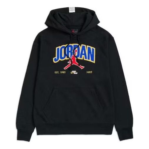 Air Jordan Jumpman Pullover Hoodie 'Black' DA7184-010