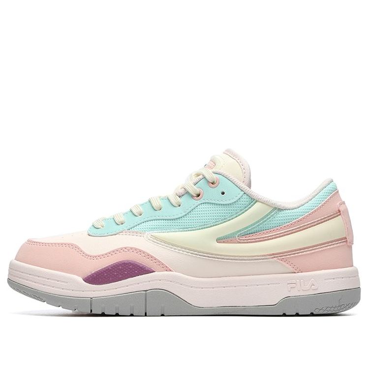 (WMNS) FILA FUSION T88 SKB Skate Shoes 'White Blue Pink' T12W228215FCB