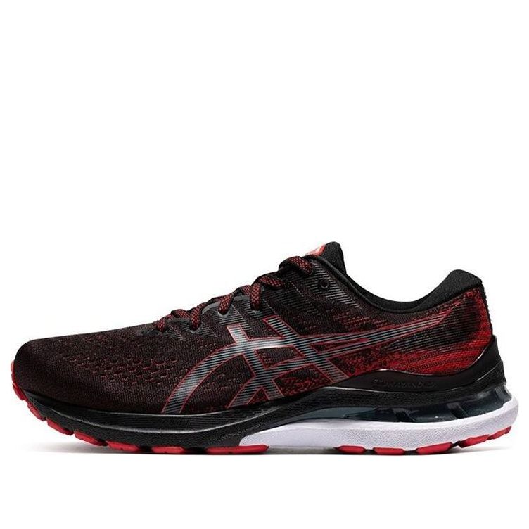 ASICS Gel-Kayano 28 2E Wide 'Black Electric Red' 1011B188-002