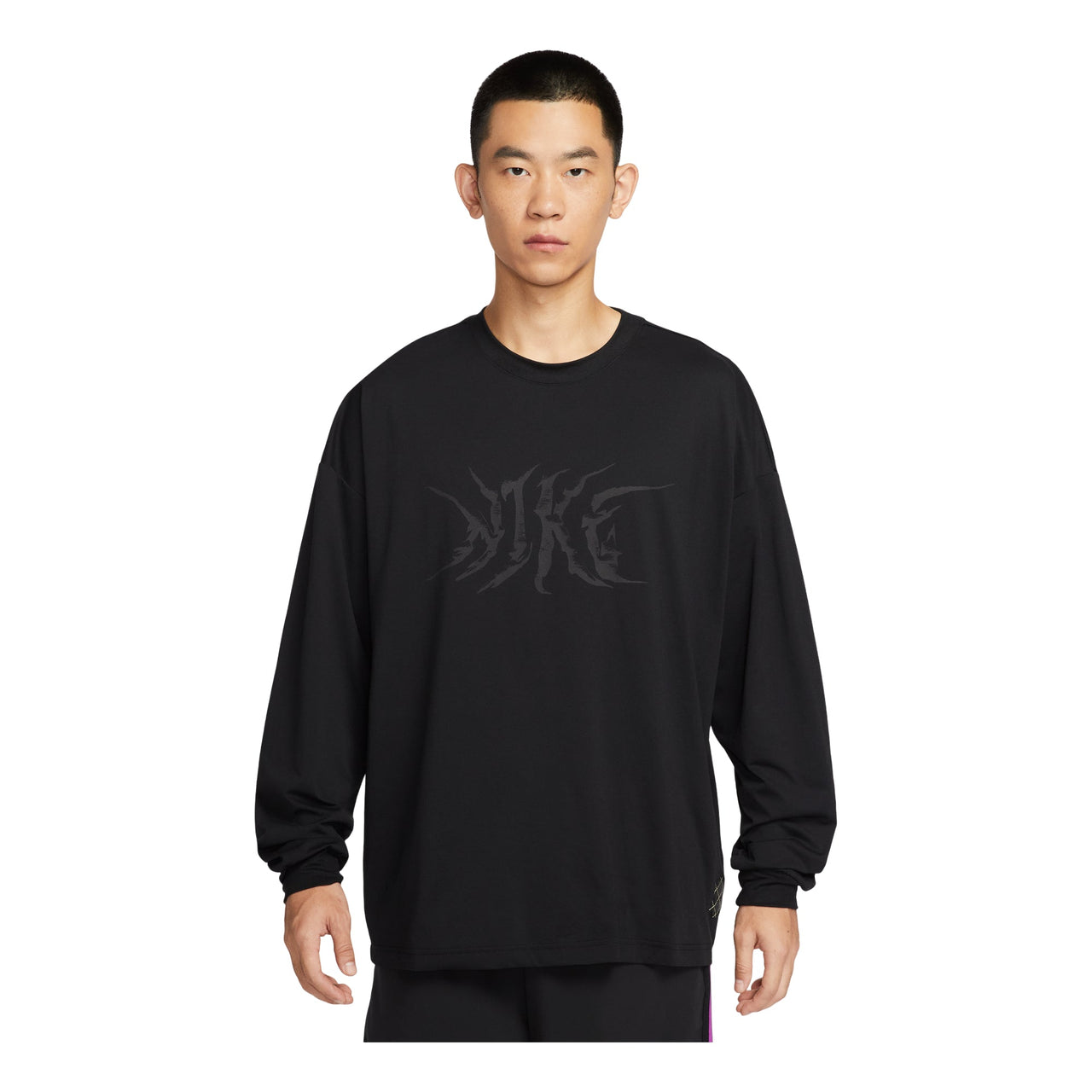 Nike Street Dri-Fit Long-Sleeve T-shirt 'Black' HV3344-010