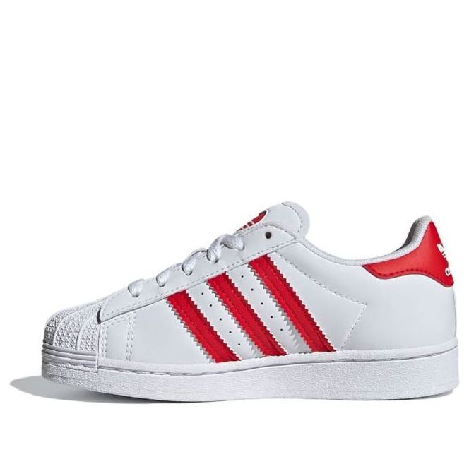 (PS) adidas originals Superstar 'White Red' FY2573