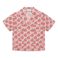 (WMNS) Gucci Qixi Festival Valentine's Day Special Bowling Shirt For Pink 629004-ZAEYQ-5196