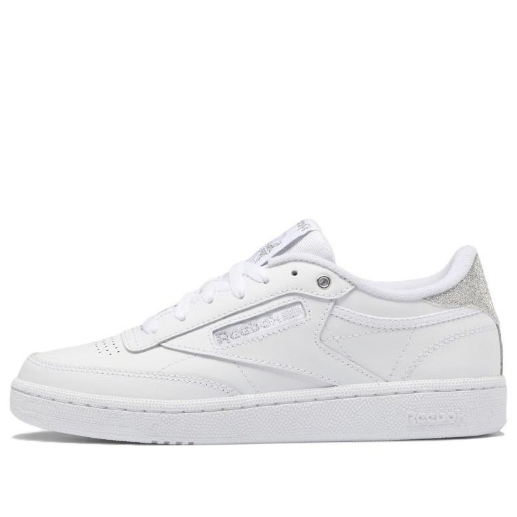 (WMNS) Reebok Club C 85 'White Silver Metallic' GY9728