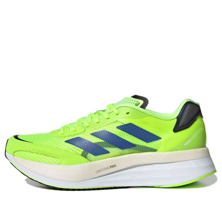 adidas Adizero Boston 10 'Signal Green Sonic Ink' H67514