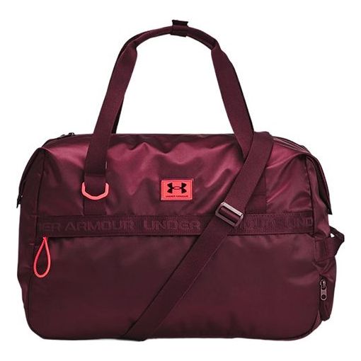 (WMNS) Under Armour Essentials Duffle Bag 'Burgundy' 1378416-600