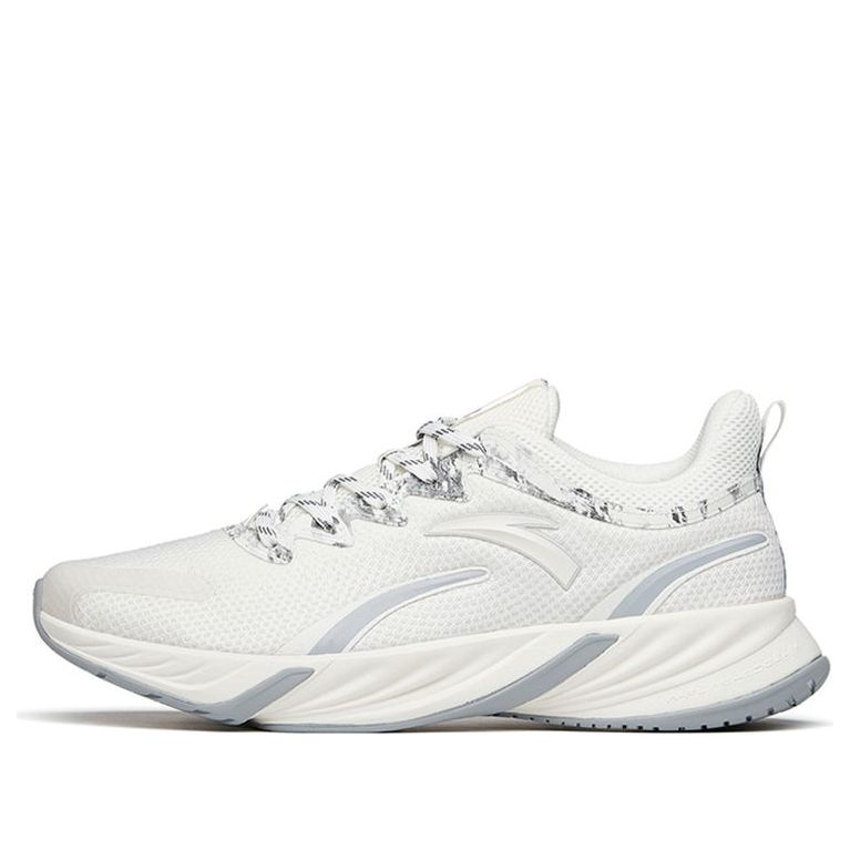ANTA Running Series Sneakers 'White Grey with Ink Fog' 112145523-5