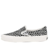 Vans COMME des GARCONS x OG Classic Slip-On 'CDG Print - Blanc De Blanc' VN0A32QNUY6