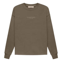 Fear of God Essentials FW22 Relaxed Crewneck Wood FOG-FW22-685