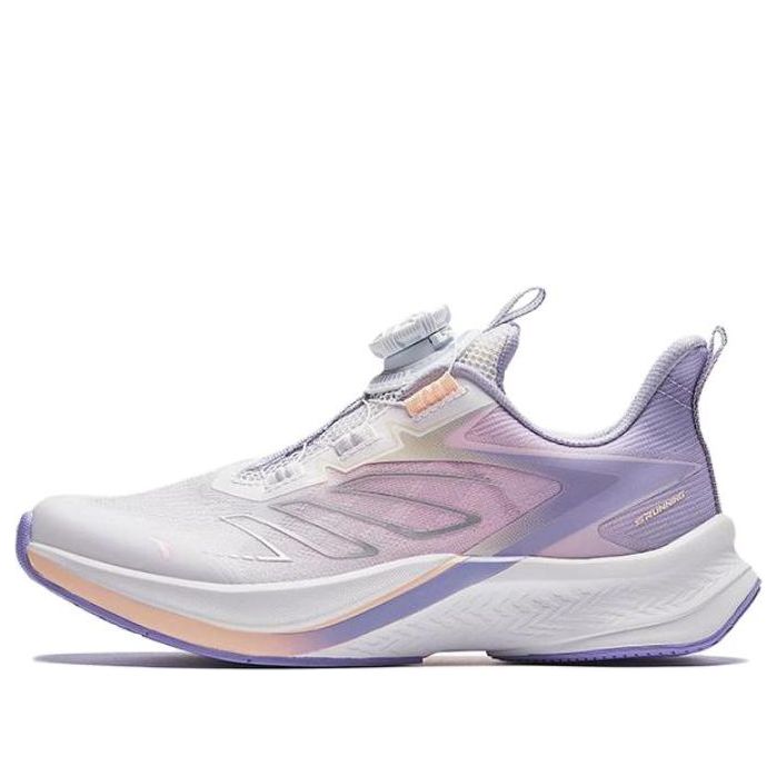 (GS) ANTA Running Series Sneakers 'White Purple Pink' 322425511-3