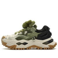(WMNS) FILA FUSION BIANCO Sneakers 'White Green Black' T12W341302FWM