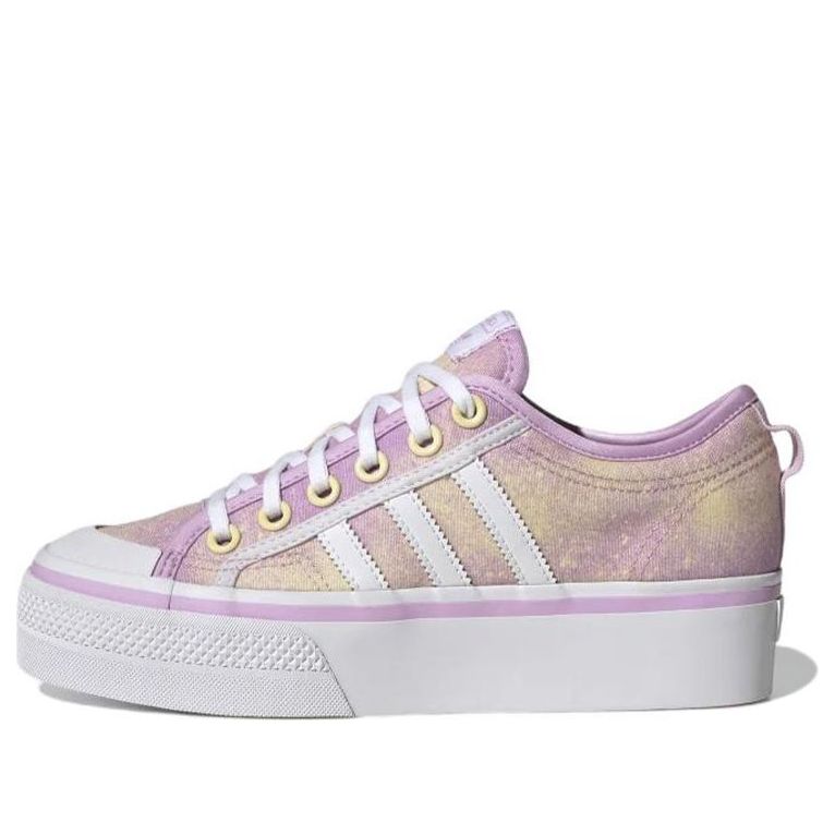 (WMNS) adidas Nizza Platform 'Lilac Yellow' GY9476