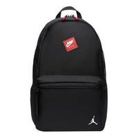 Air Jordan Decorative Zipper School Backpack Unisex Black DJ5684-010