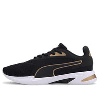 (WMNS) PUMA Jaro Metal Low Top Running Shoes Black/White 193135-02