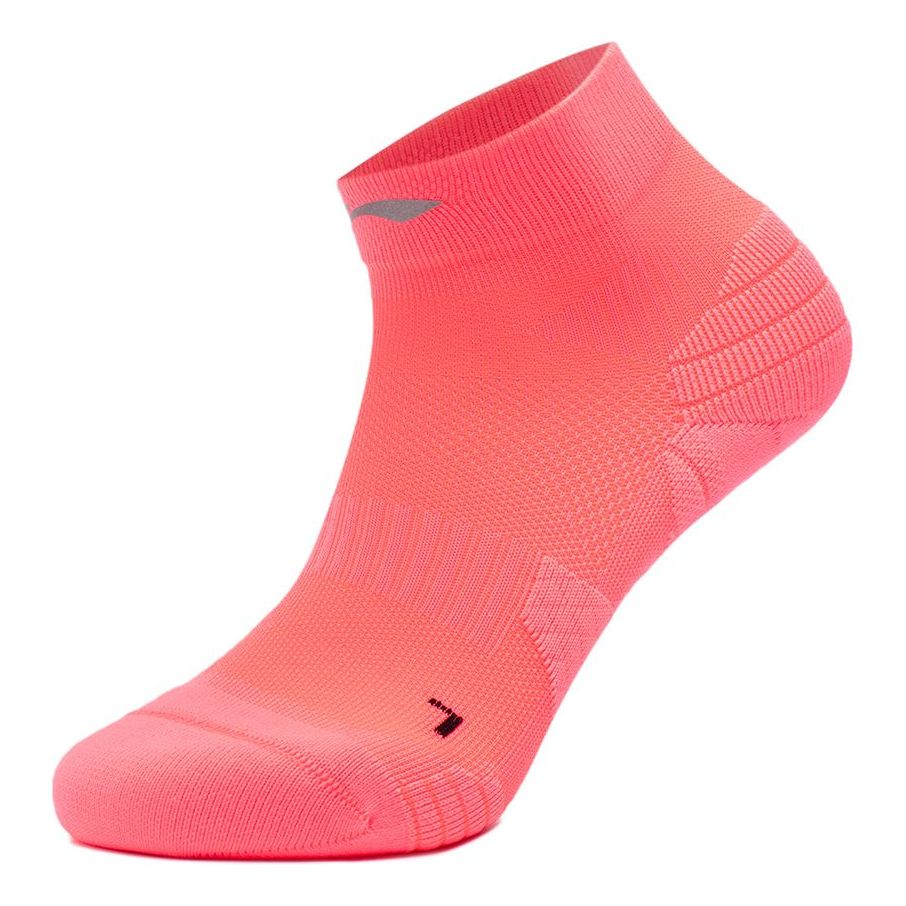 Li-Ning Cushion Ankle Socks 'Coral Red' AWST103-5