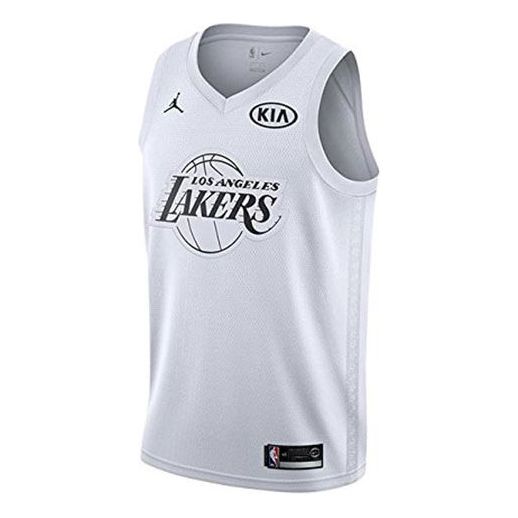 Air Jordan NBA SW Fan Edition Los Angeles Lakers Kobe 24 All-Star Jersey White 928874-112