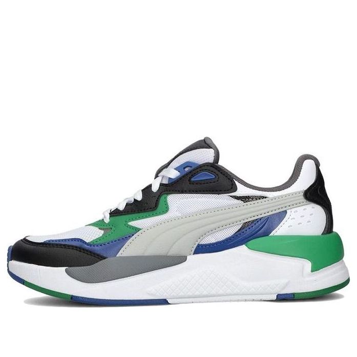 (GS) PUMA X-Ray Speed 'Black Grey Green' 384898-14