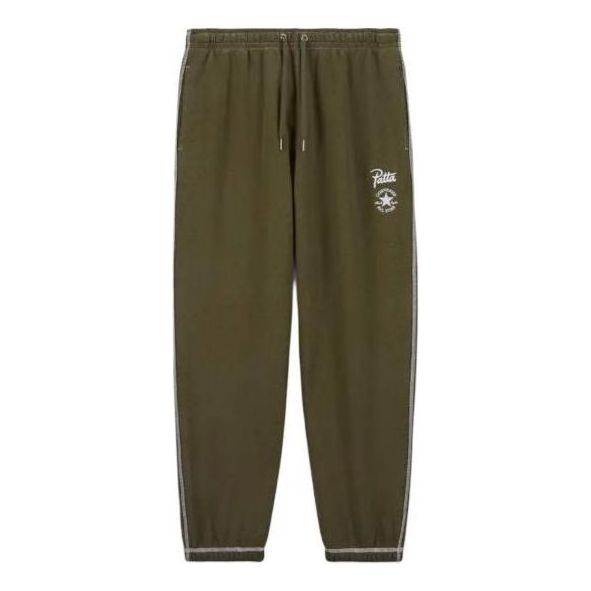 Converse x Patta Gold Standard Pants 'Utility Green Heather' 10026930-316
